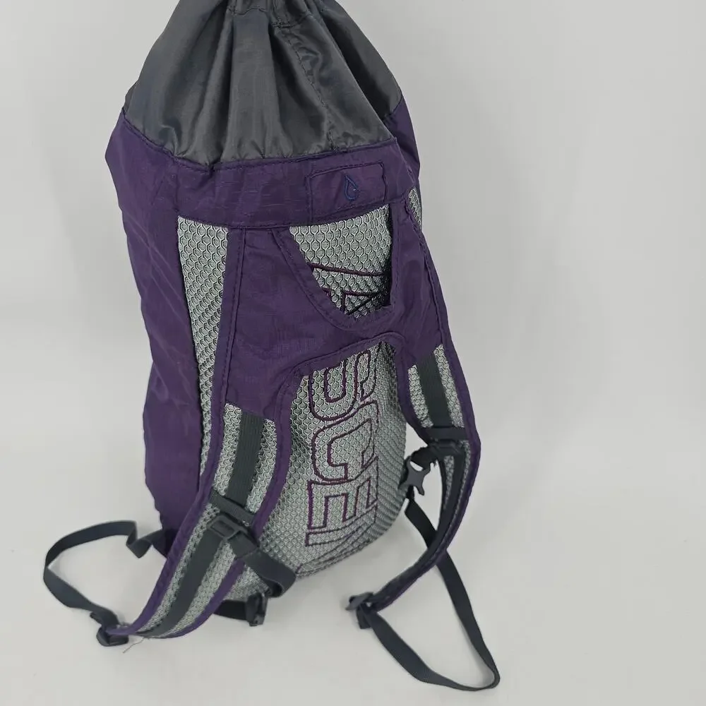 Ascent Dash 720 Outdoor Hiking Camping School Lightweight Backpack Purple Gray